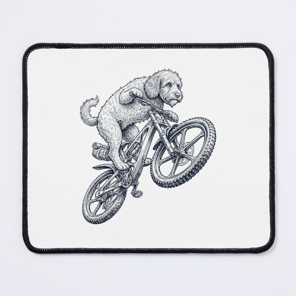 Item preview, Vintage Cockapoo Riding Bicycle Cycling Bike Dog Lover designed and sold by TerryConnells.