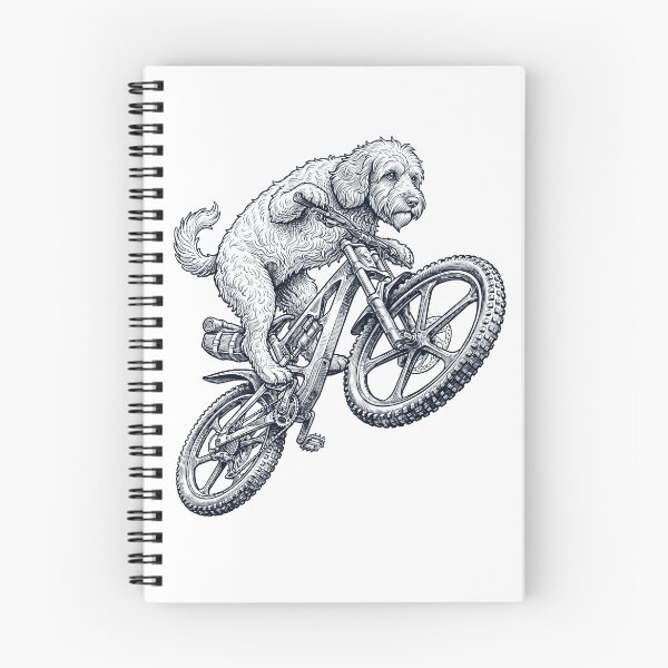 Item preview, Vintage Cockapoo Riding Bicycle Cycling Bike Dog Lover designed and sold by TerryConnells.