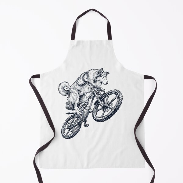 Item preview, Vintage Collie Riding Bicycle Cycling Bike Dog Lover designed and sold by TerryConnells.