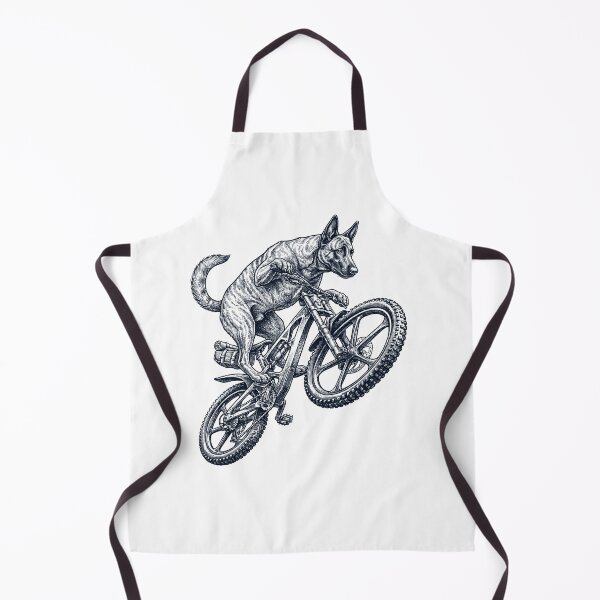 Item preview, Vintage Dutch Shepherd Riding Bicycle Cycling Bike Dog Lover designed and sold by TerryConnells.