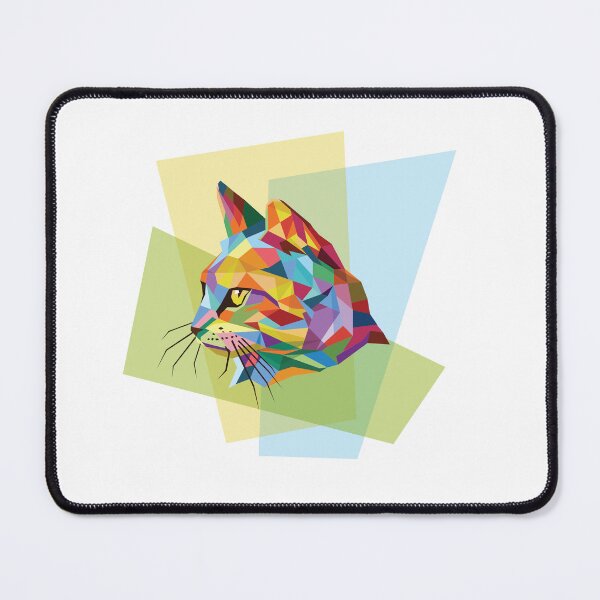 Item preview, pop art cat designed and sold by RebelArt Designs.