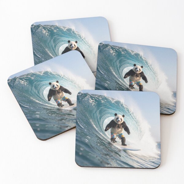 Item preview, Surfing Panda designed and sold by Kirrindy Designs.