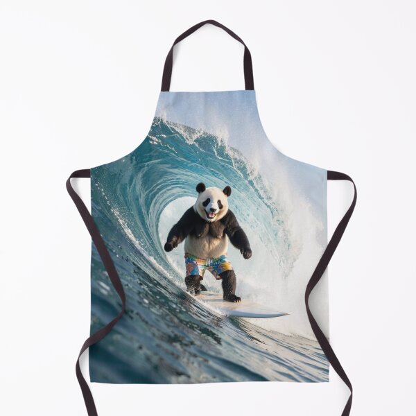 Item preview, Panda surfista designed and sold by Kirrindy Designs.
