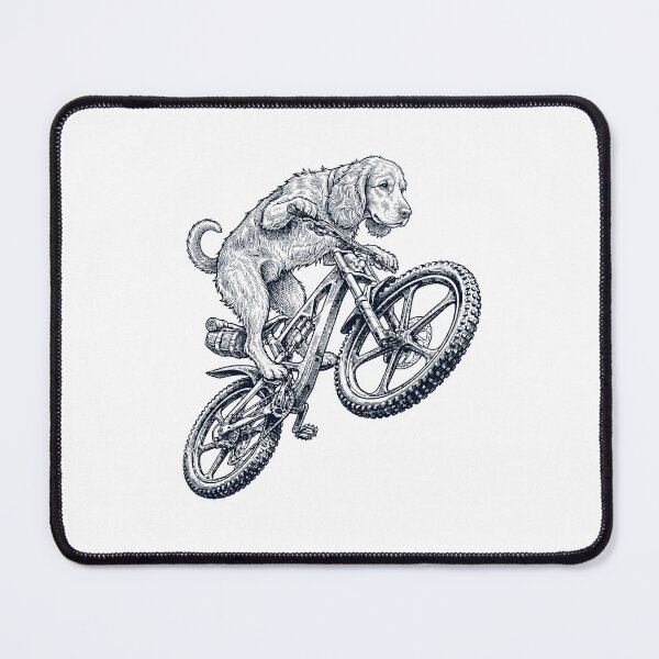 Item preview, Vintage English Cocker Spaniel Riding Bicycle Cycling Bike Dog Lover designed and sold by TerryConnells.