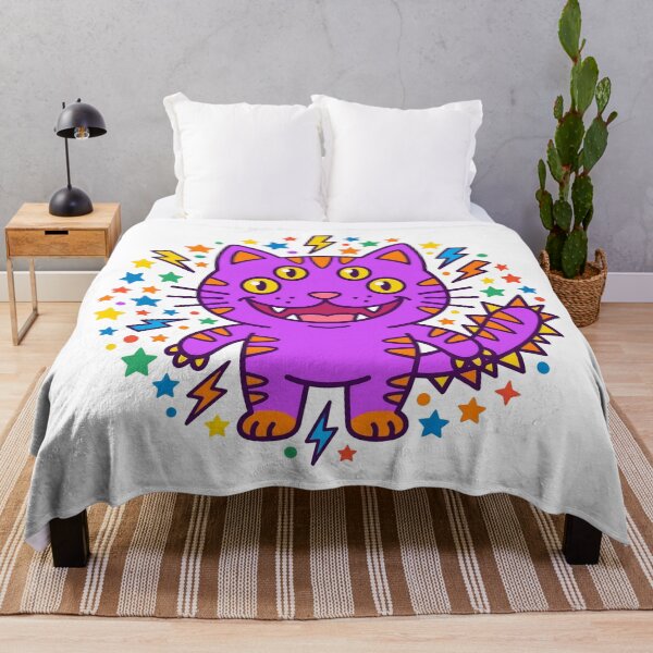 Item preview, Sparkle Cat Monster designed and sold by AfriForma.