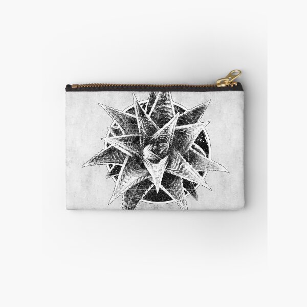 Item preview, Fairy Washboard Haworthia Dark Botanical Circular Succulent Art designed and sold by Ghoul Enterprises.
