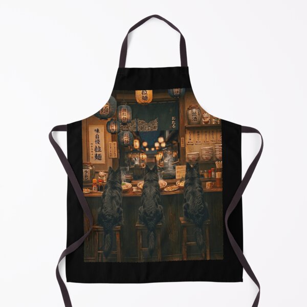 Item preview, Japanese Belgian Shepherd Art Ramen Noodle Foodie Dog Lover designed and sold by DoodleTortle.