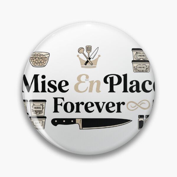 Item preview, Mise En Place Forever Chef Art - Funny Chef Gift designed and sold by BrewChef.