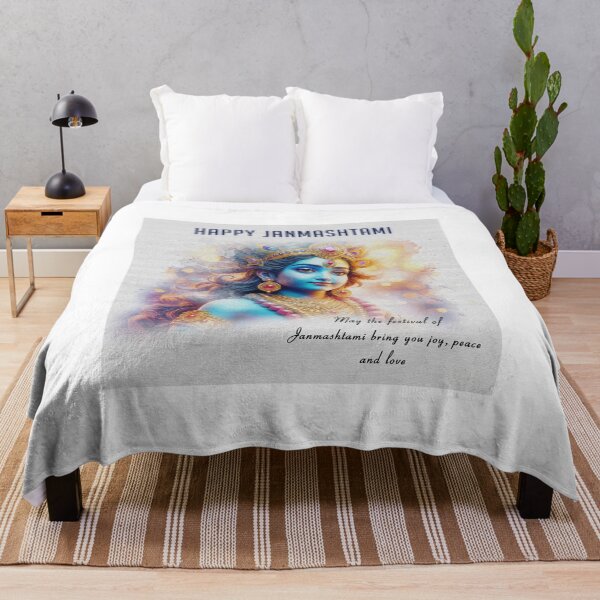 Item preview, Janmashtami, Krishna, Lord Krisna Greetings designed and sold by creativityen.