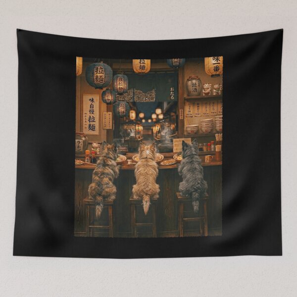 Item preview, Japanese Cairn Terrier Art Ramen Noodle Foodie Dog Lover designed and sold by DoodleTortle.