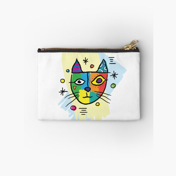 Item preview, abstract cat designed and sold by RebelArt Designs.