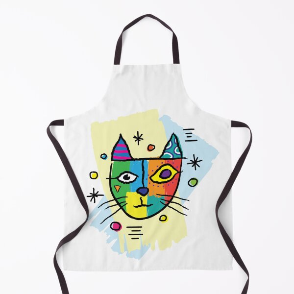 Item preview, abstract cat designed and sold by RebelArt Designs.