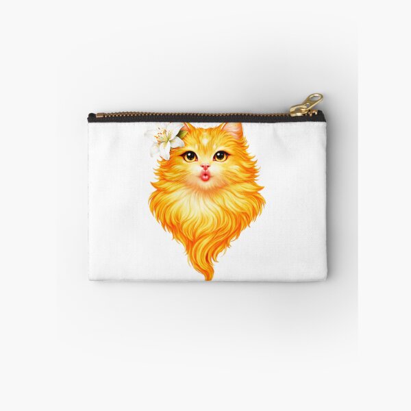 Item preview, Fluffy Mood Cat – Pouty Lily | Cute Aesthetic Cat designed and sold by ClarityForms.