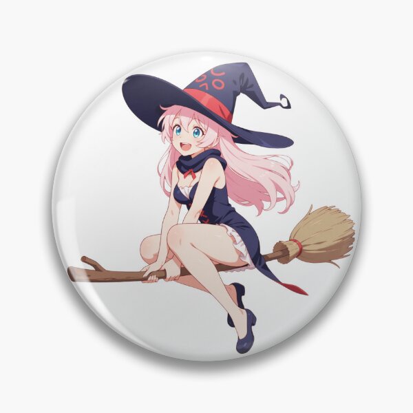 Item preview, Cute Anime Witch Flying Waifu designed and sold by Shirt-Otakus.