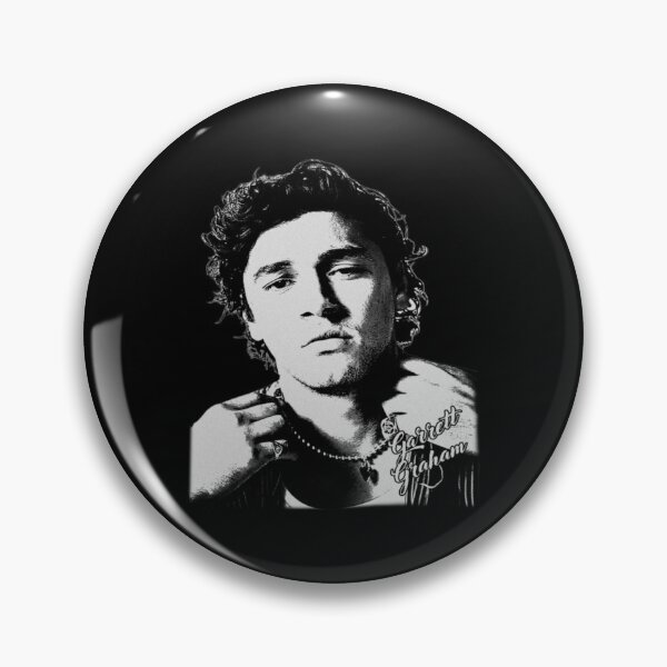 Item preview, Garrett Graham Grunge Stencil Portrait designed and sold by CalistaVonRue.