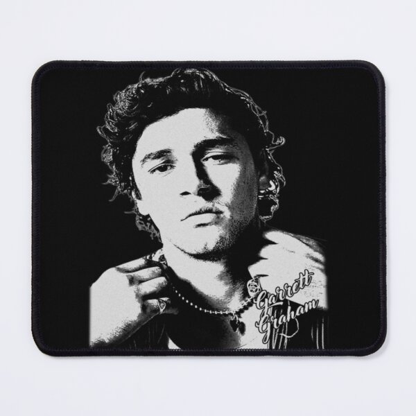 Item preview, Garrett Graham Grunge Stencil Portrait designed and sold by CalistaVonRue.