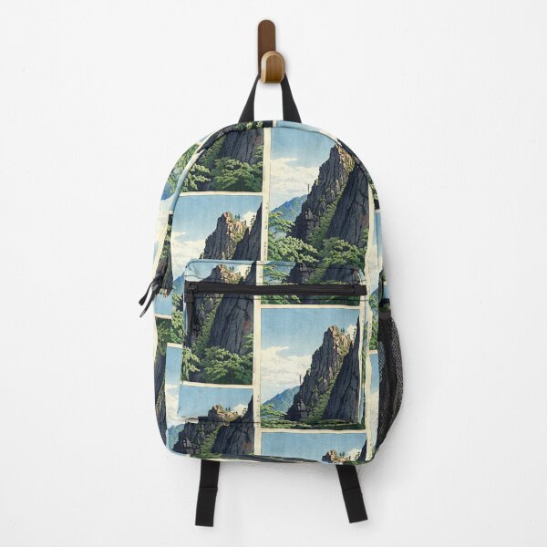 Item preview, Samburam Rock Kumgang Mountain by Hasui Kawase: Japanese Poster, Serene Landscape, Ukiyo-e Art Print designed and sold by artofuniverse.