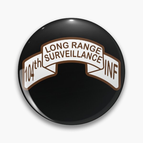 Item preview, Scroll - 104th LRS Infantry Desert designed and sold by Military Insignia Products.