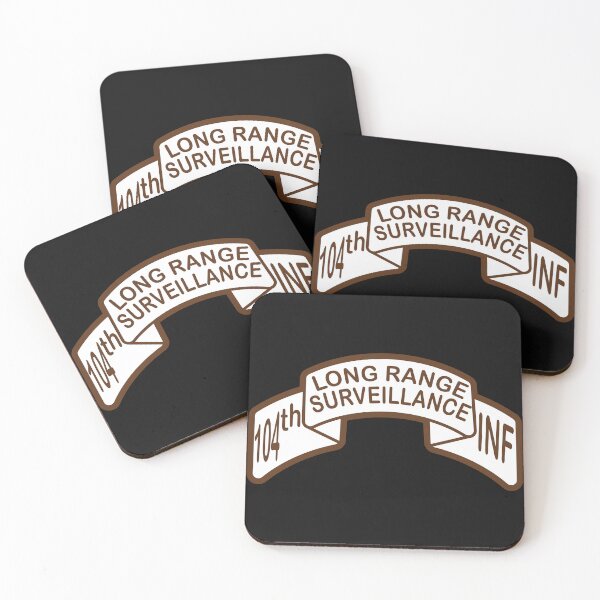 Item preview, Scroll - 104th LRS Infantry Desert designed and sold by Military Insignia Products.