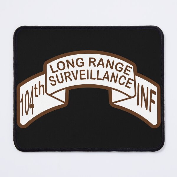 Item preview, Scroll - 104th LRS Infantry Desert designed and sold by Military Insignia Products.