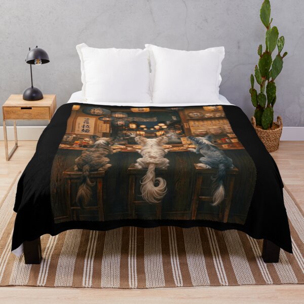 Item preview, Japanese Chinese Crested Dog Art Ramen Noodle Foodie Dog Lover designed and sold by DoodleTortle.