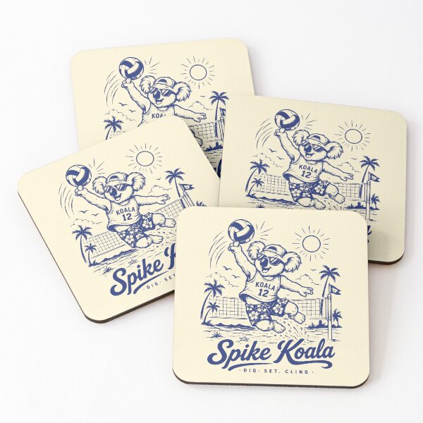 Item preview, Vintage Spike Koala Beach Volleyball designed and sold by 89shirts.