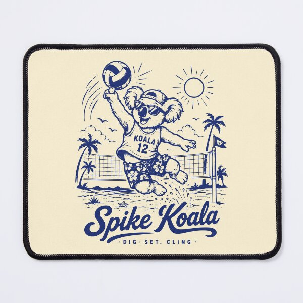 Item preview, Vintage Spike Koala Beach Volleyball designed and sold by 89shirts.