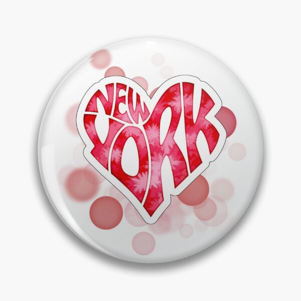 Item preview, New York Heart Typography Love NYC Design designed and sold by iamKRUK.
