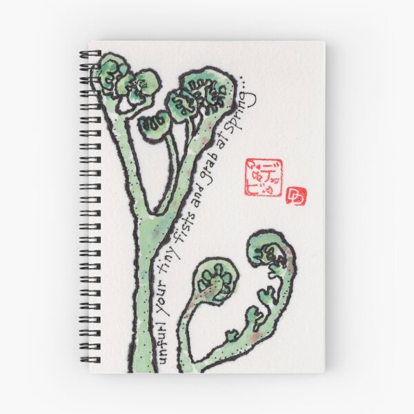 Item preview, Bracken Fists (Fern series) designed and sold by dosankodebbie's etegami world.