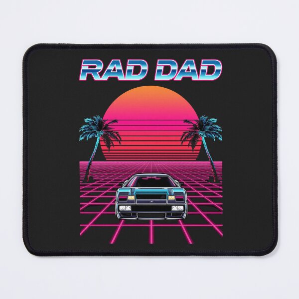 Item preview, Retro 80s Rad Dad Synthwave Car | Vaporwave Aesthetic Outrun Graphic designed and sold by Larams Studio.