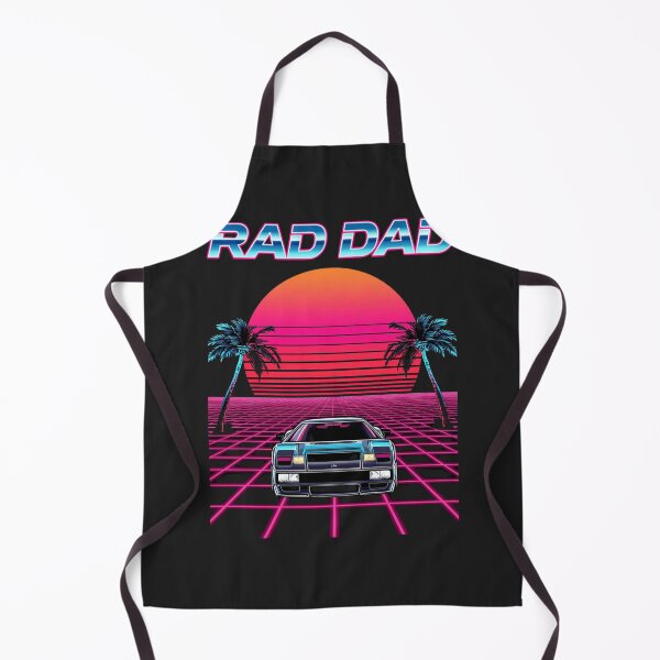 Item preview, Retro 80s Rad Dad Synthwave Car | Vaporwave Aesthetic Outrun Graphic designed and sold by Larams Studio.