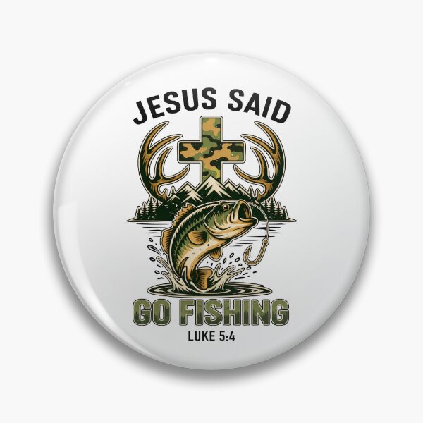 Item preview, Jesus Said Go Fishing designed and sold by Necesario88.