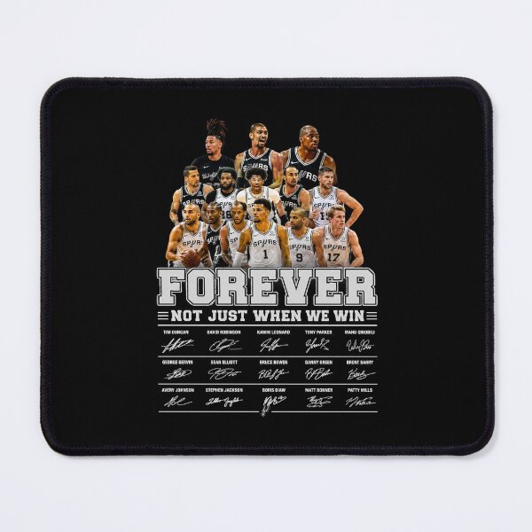 Item preview, San Antonio Spurs forever not just when we win, team college designed and sold by STVSpinsDesign.