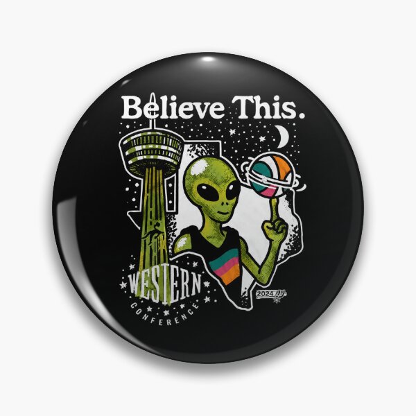 Item preview, San Antonio Spurs NBA Western Conference Finals 2026 Believe This Alien designed and sold by STVSpinsDesign.