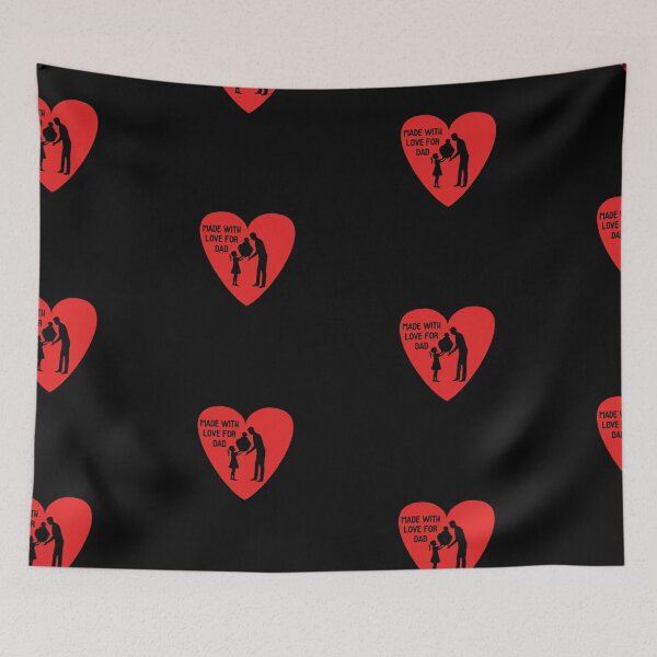 Item preview, Made With Love For Dad Father's Day designed and sold by Abibless1998.