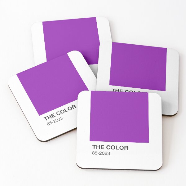 Item preview, The Color Movie Book Purple Colour Swatch - Full Width designed and sold by The Colourful Game.