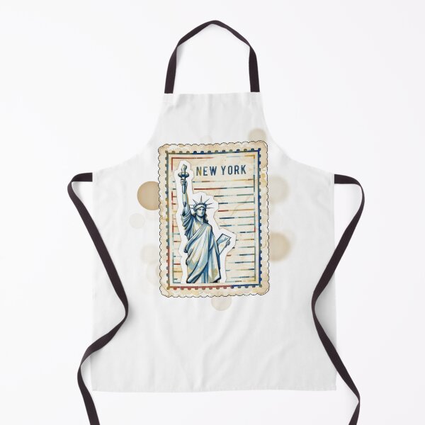 Item preview, New York Postage Stamp with Statue of Liberty Travel Design designed and sold by iamKRUK.