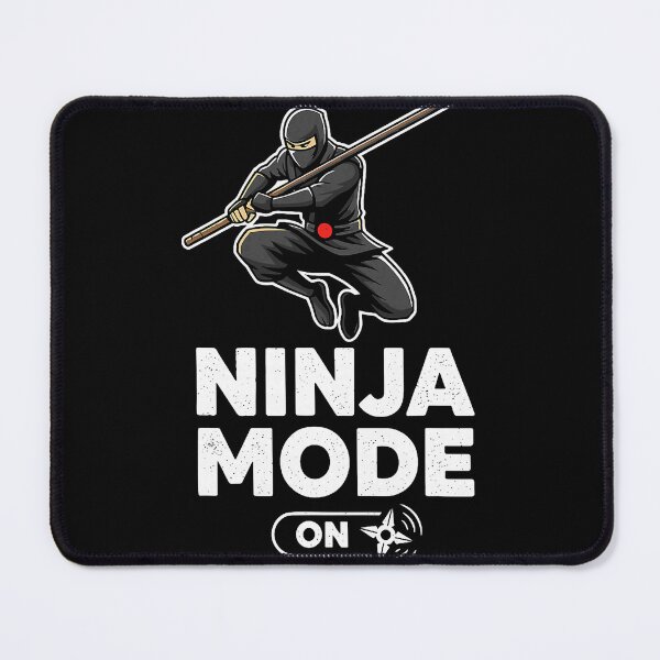 Item preview, Ninja Mode On Katana Warrior Action Graphic designed and sold by Littermin.