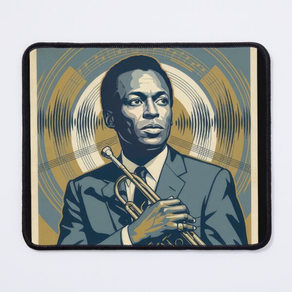 Item preview, Miles Davis Hope Style Retro Poster Art #8285 designed and sold by trusty-ben-art.