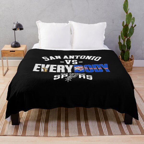 Item preview, San Antonio Spurs Vs. Everybody San Antonio Spurs Vs Oklahoma City Thunder Basketball Nba designed and sold by STVSpinsDesign.