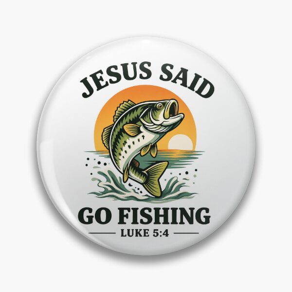 Item preview, Jesus Said Go Fishing designed and sold by Necesario88.