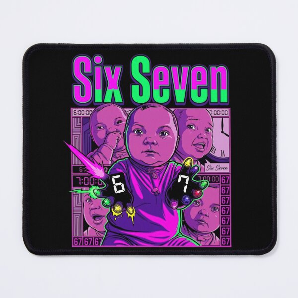 Item preview, Gloving Niche Baby 67 Six Seven Hand Funny Ai Baby Meme designed and sold by Kitkin.