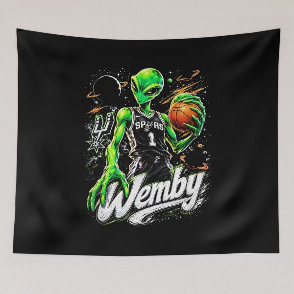 Item preview, Official Victor Wembanyama San Antonio Spurs WEMBY designed and sold by STVSpinsDesign.