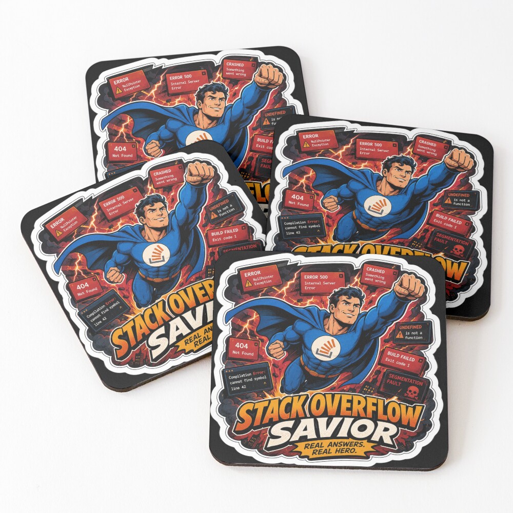 Item preview, Coasters (Set of 4) designed and sold by SoulMint.