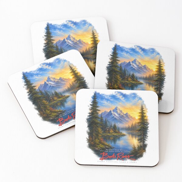 Item preview, Gemälde eines friedlichen Bergsees designed and sold by JazImpressions.