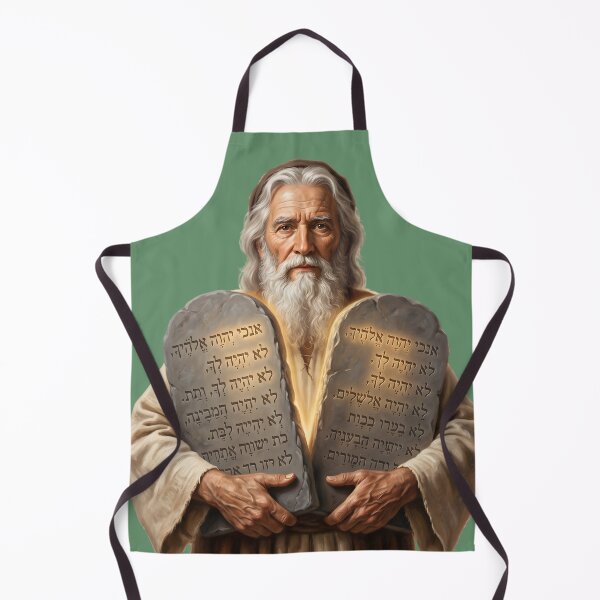 Item preview, Moses With The Ten Commandments designed and sold by RRRShop.