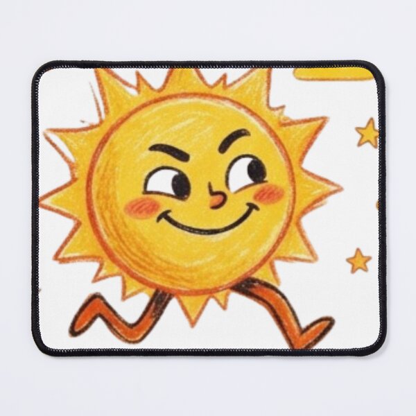 Item preview, Vintage Retro Rushing Sun Cartoon Pattern Design designed and sold by TaiwanMemory.