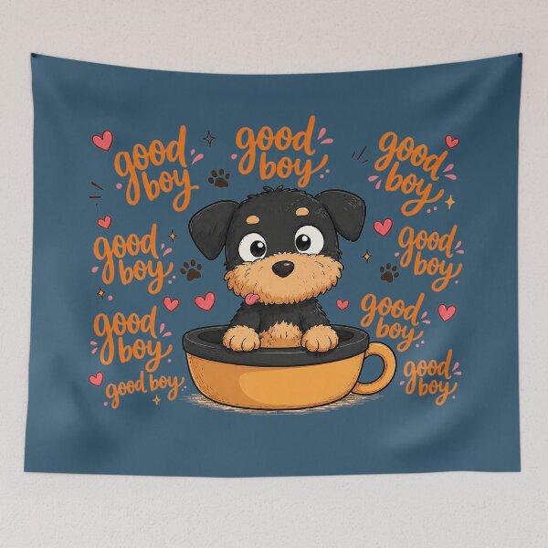 Item preview, Good Boy! - Cute Coffee Puppy designed and sold by Snuggz_08.