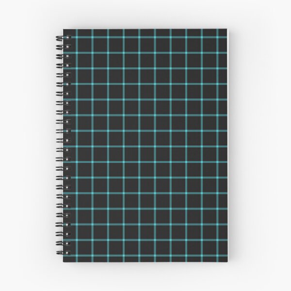 Item preview, Black And Turquoise Mini Gingham Pattern designed and sold by pattern-archive.