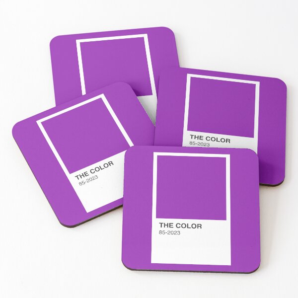 Item preview, The Color Movie Book Purple Colour Swatch - Purple Border designed and sold by The Colourful Game.